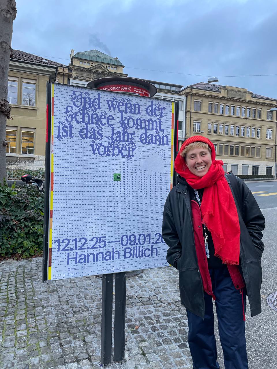 Und wenn der Schnee kommt, ist das Jahr dann vorbei? Espace Annexe